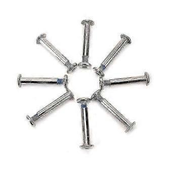 8x/set Inline Roller Axles Blades Screws Skate Wheel Bolts For Skate Shoes-brnv