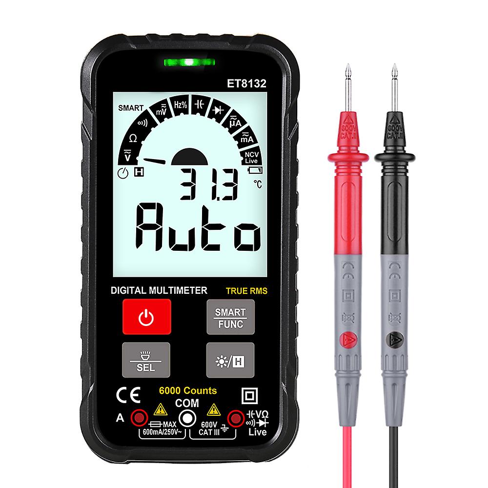 2.88 Inch Display Screen Handheld High Accuracy Digital Multimeter
