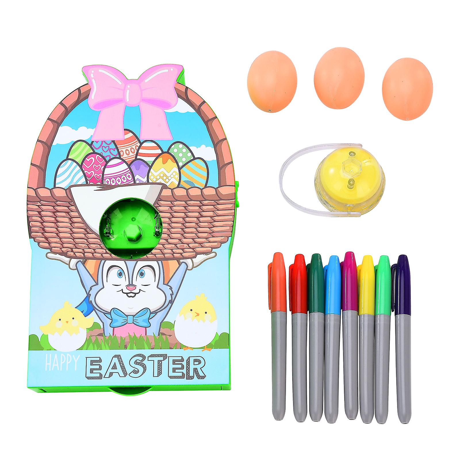 Funny Easter Egg Decorator Kit Creative Diy Easter Egg Decorating Machine With Spinner Machine