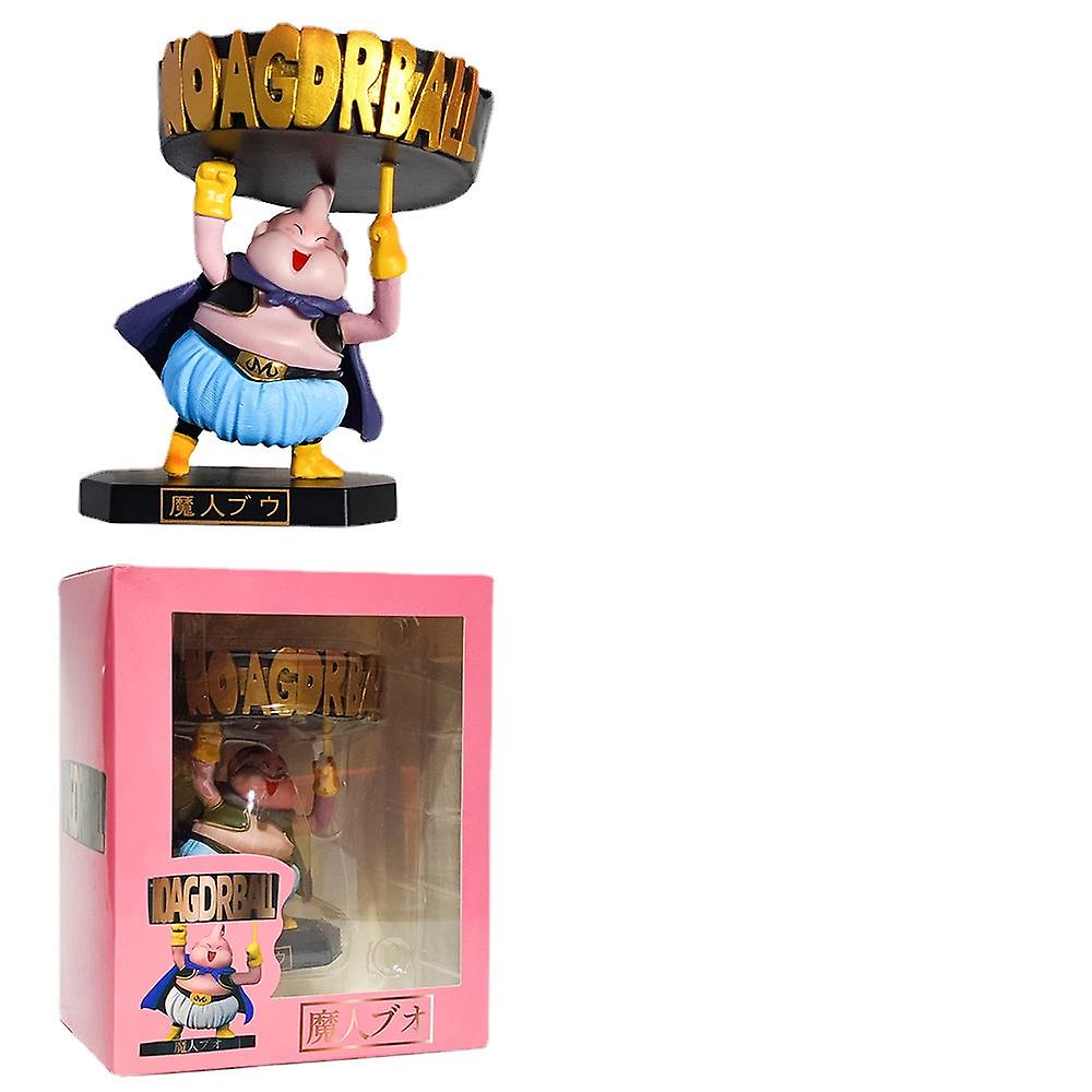 Ashtray Dragon Ball Majin Boo Dod  Modeling Boxed Hand-made Doll Ornaments Ashtray