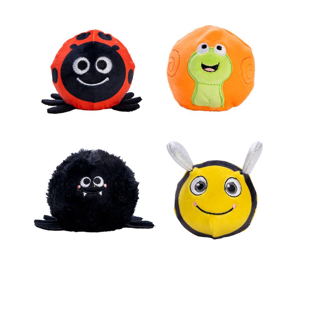 BUGS Plush Ball Jellies Soft Fuzzy Plush Flexible Gel Filled Ages 6 and Up