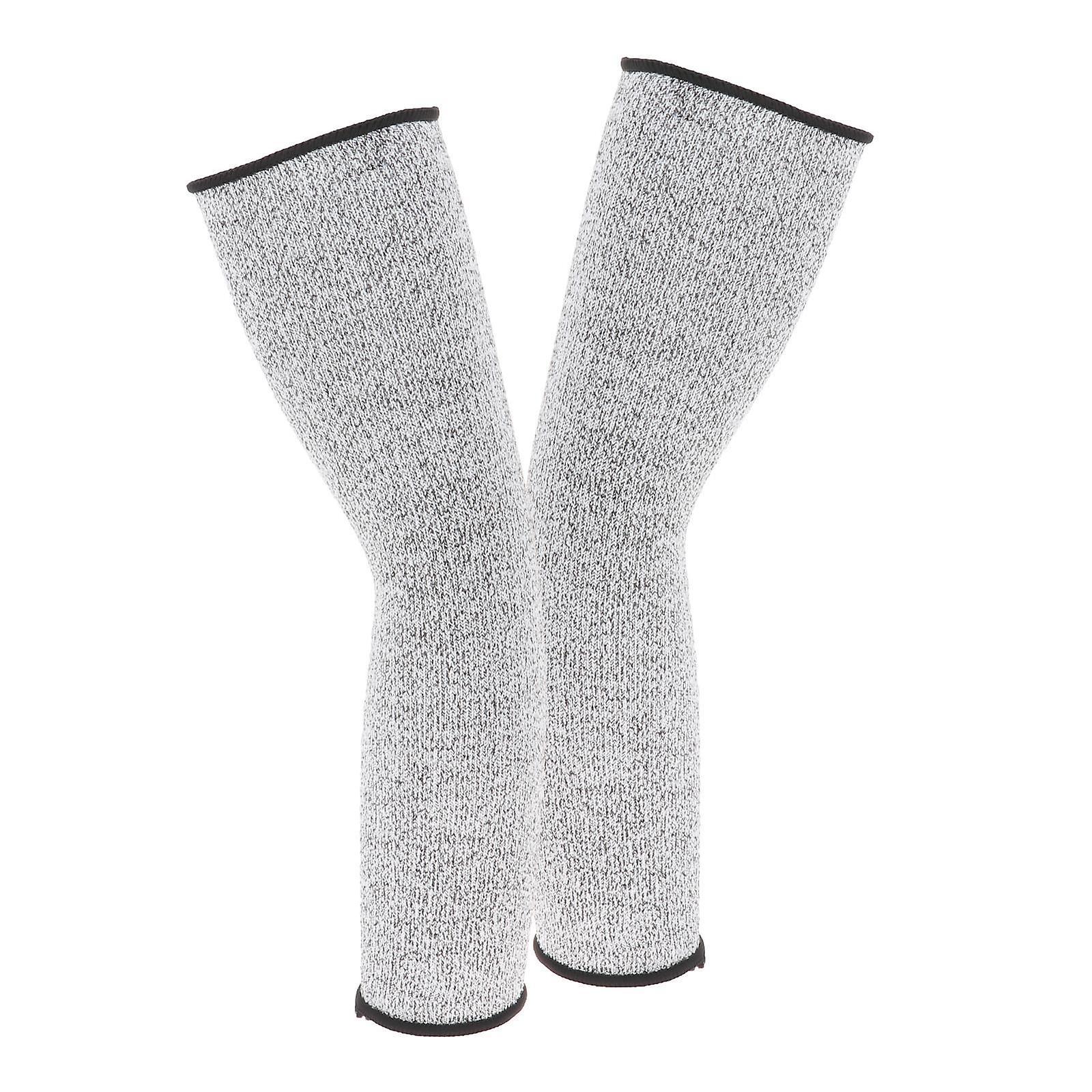 Brazalete resistente al corte Mangas anticorte Protección de brazo Protector transpirable 45cm