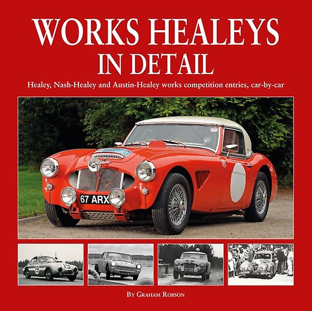 Works Healeys In Detail by Graham Robson Hardback Book