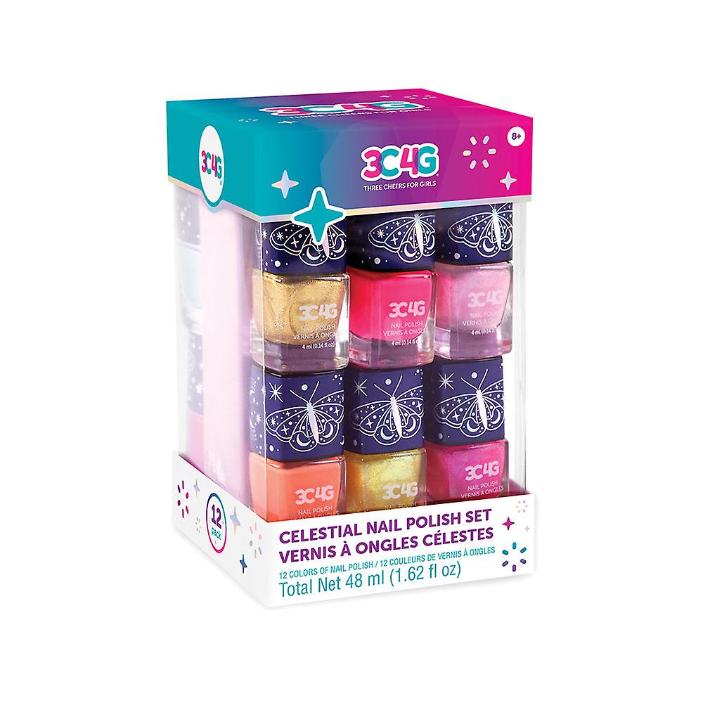 Make it Real Three Cheers for Girls Celestial Cube Nail Polish Pack of 12