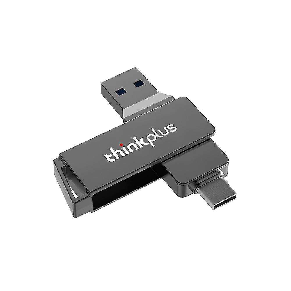 Usb3.0+type-c Dual-port U Disk Rotatable Metal Usb Flash Drive
