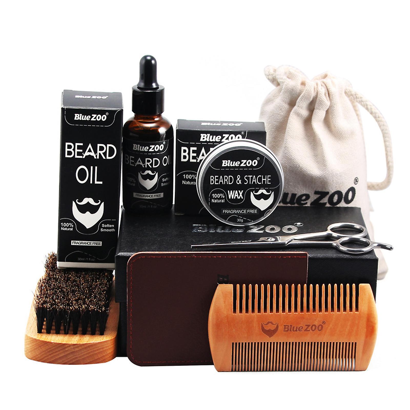 7 In 1 Beard Grooming Care Kit Beard Growth Kit