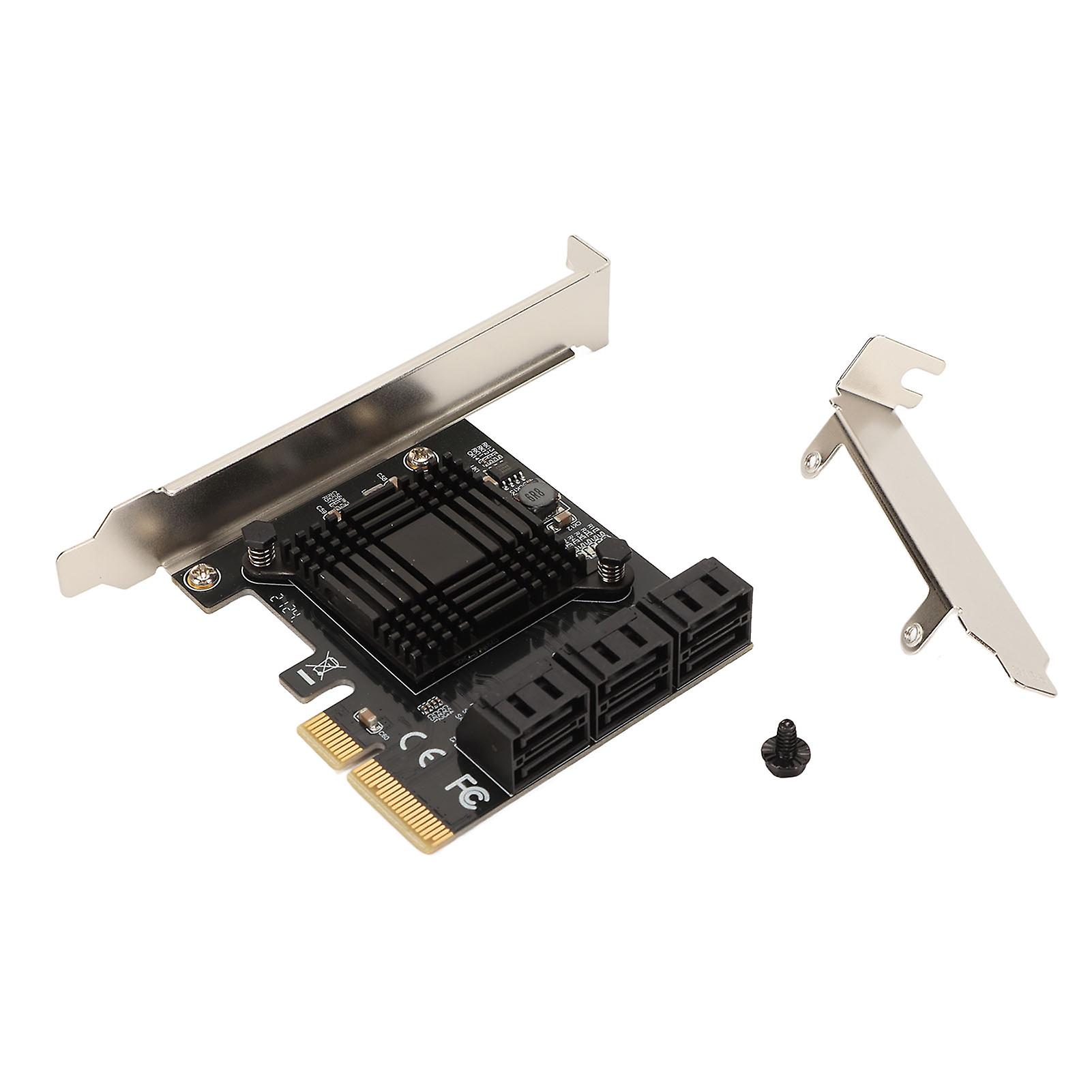 Κάρτα επέκτασης PCI E σε SATA 3.0 6,0 Gbps 6 Διασύνδεση SATA3.0 4X 8X 16X Προσαρμογέας PCI E σε SATA 3.0
