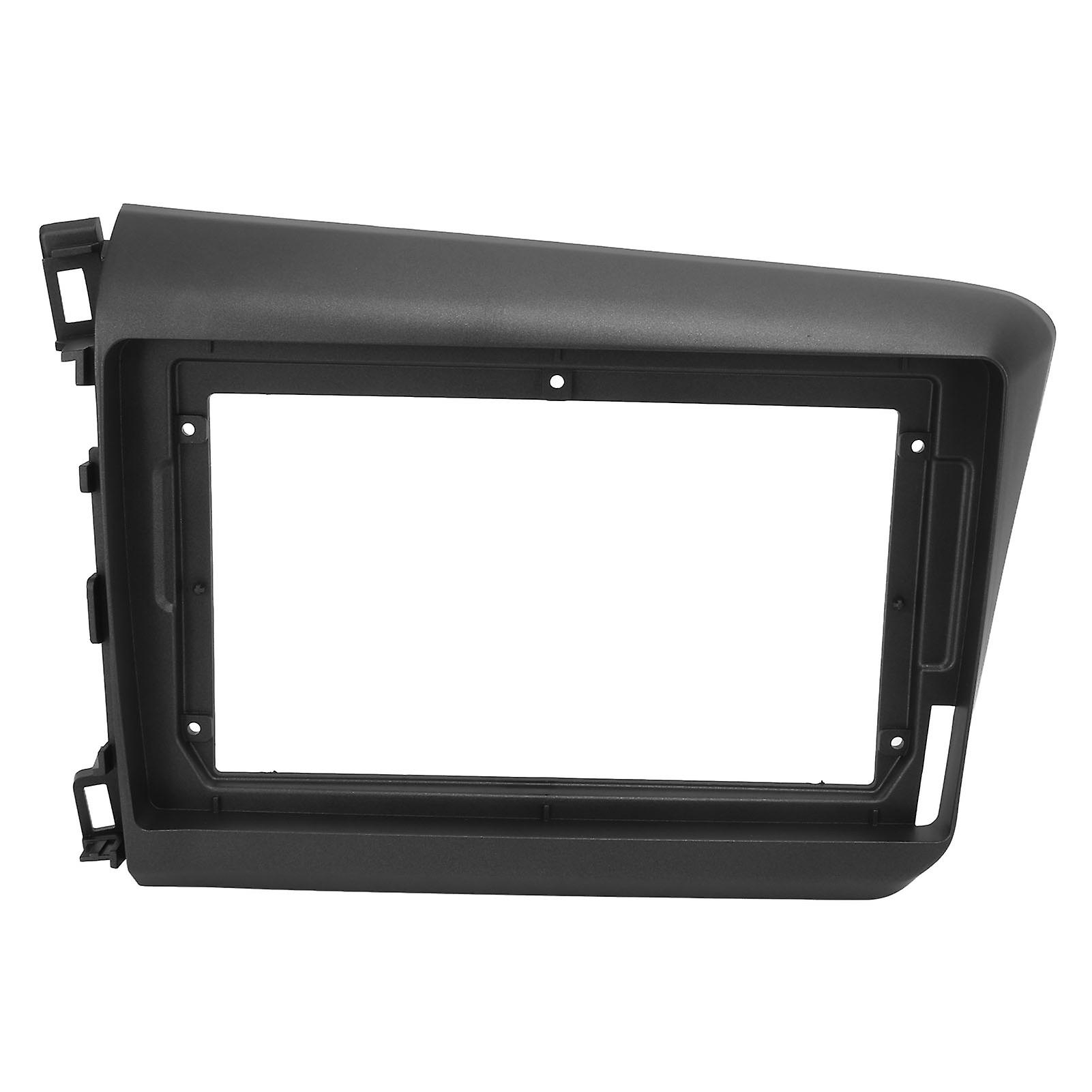9 Inch Car Dash Fascia Navigation GPS Panel Frame Plug and Play for CIVIC 2012‑2015