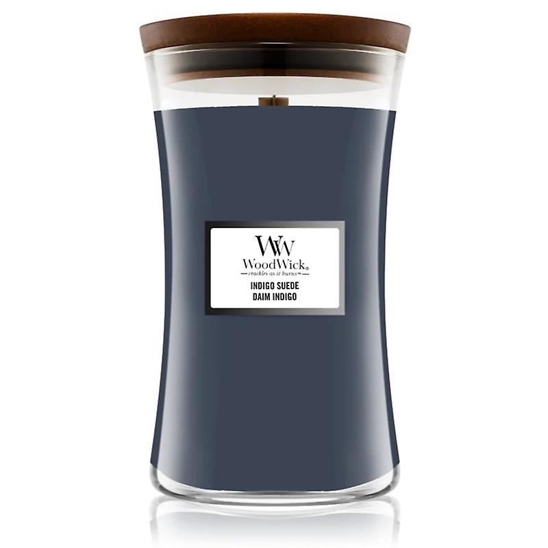WoodWick Large - Gamuza Índigo