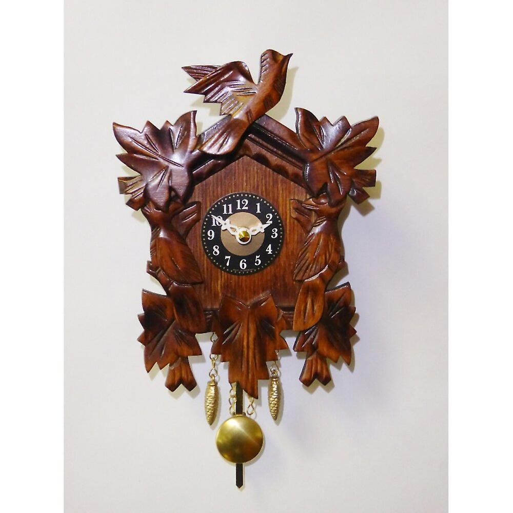Engstler - 0128 QP - Pendulum clock - quartz - with cuckoo call / Westminster strike