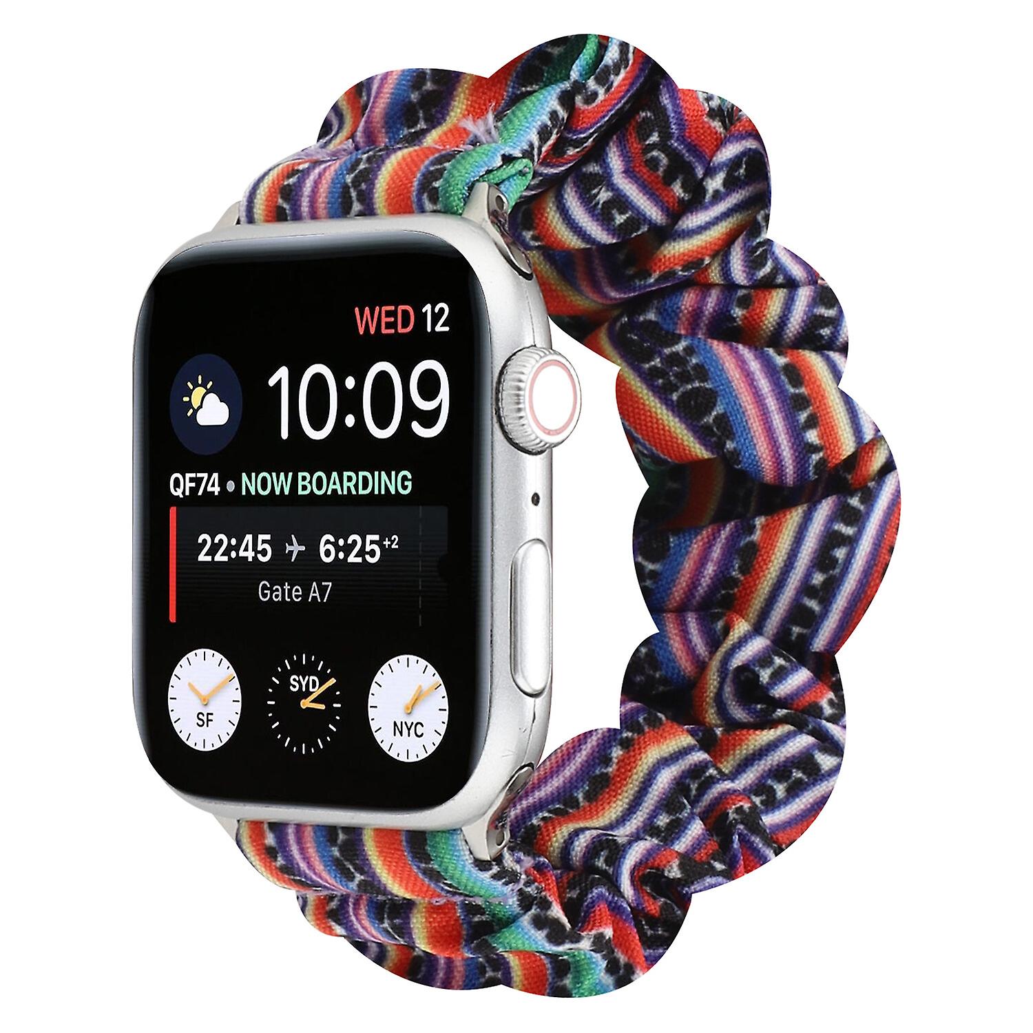 Compatible with Scrunchies Apple Watch Bands 42mm 44mm 45mm 49mm for Women