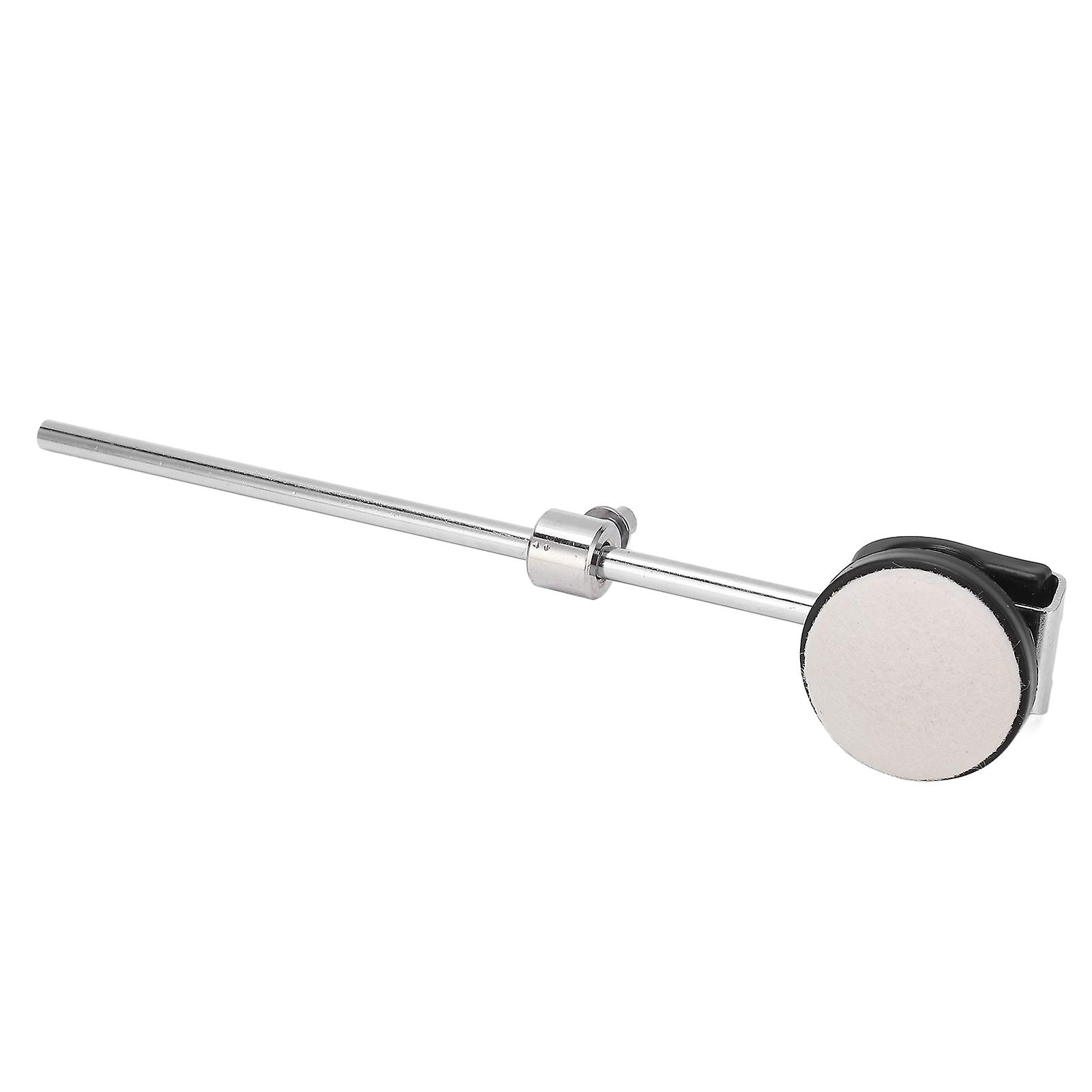 Bass Drum Pedal Hammer Beater with Felt Head and Metal Handle Percussion Instrument Accessory