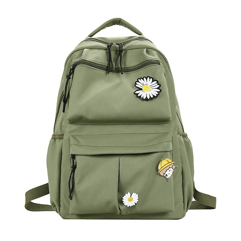 Men Backpack Shoulder Bag Harajuku Backpack Canvas Minimalism Leisure