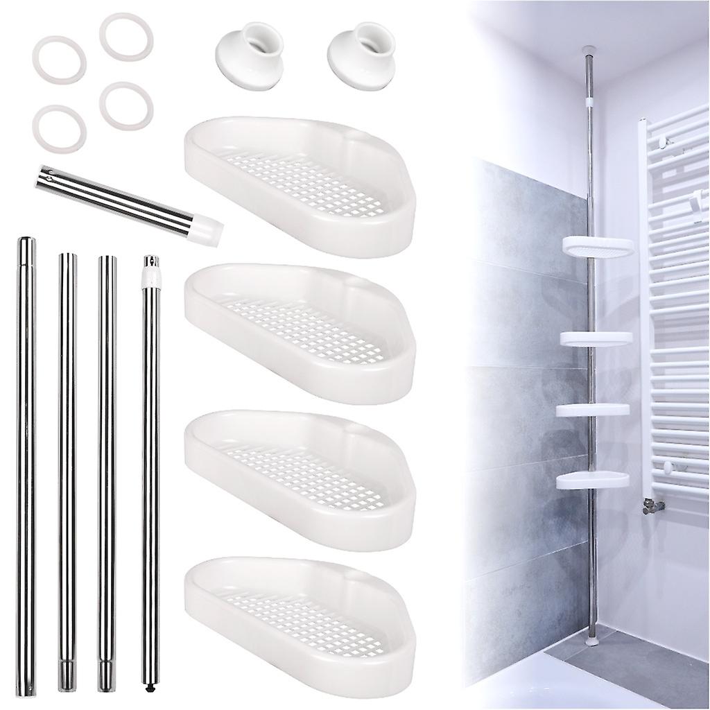 Bathroom corner shelf telescopic shower 320cm
