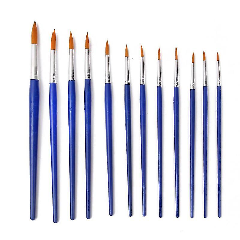 12pcs Pointed Brush Set
