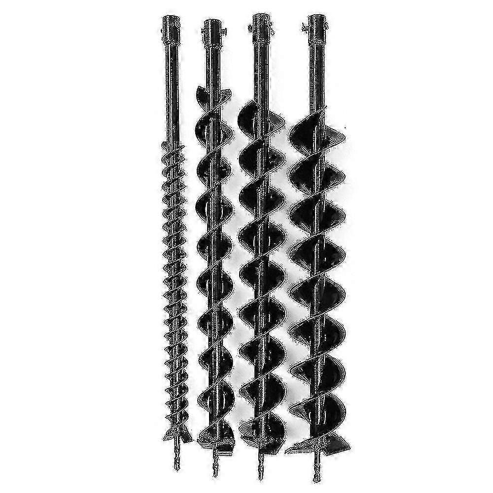 40/60/80/100mm jordbor dobbelt blad naver bits gjerde borer for bensin innlegg hullgraver