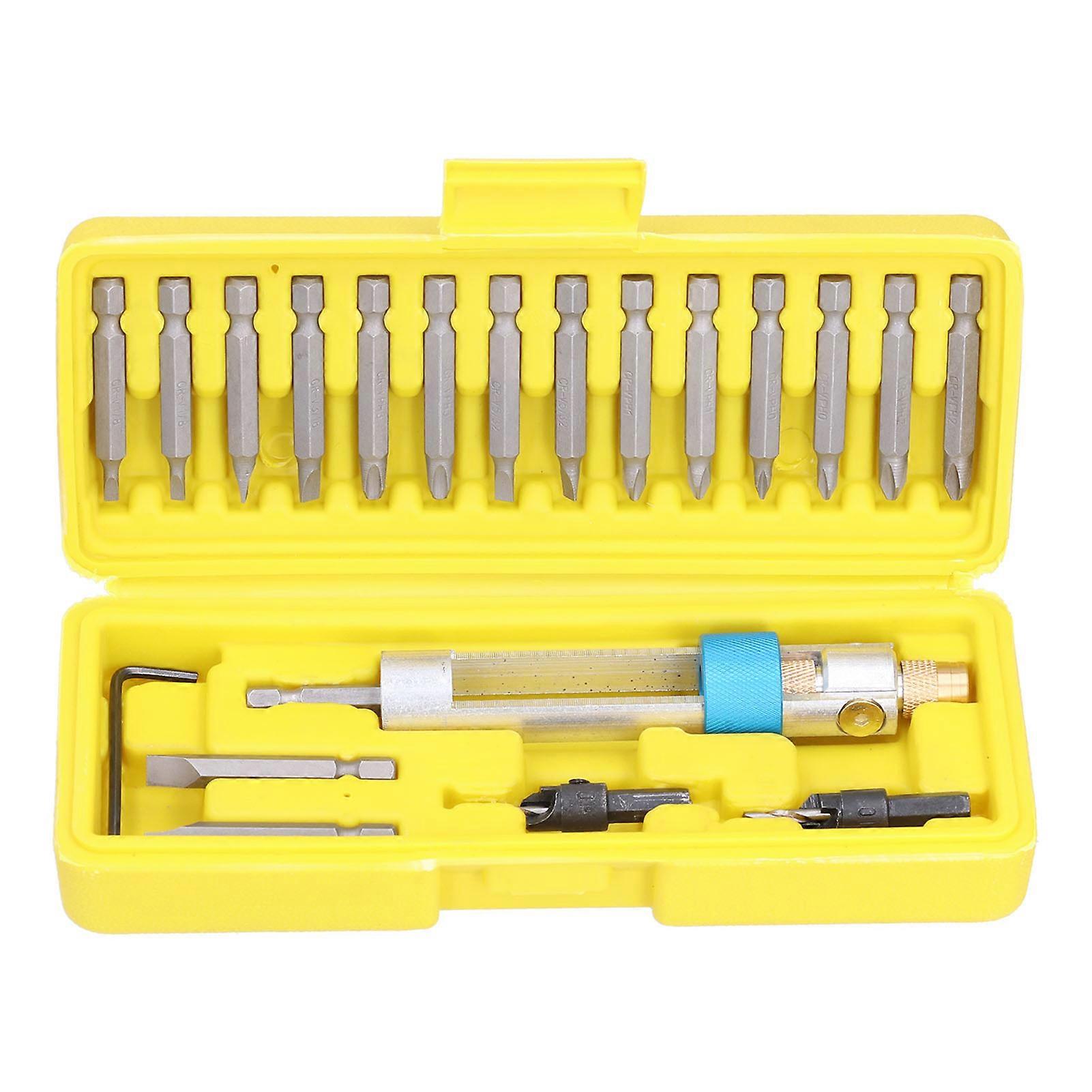 20Pcs Screwdriver Converter 180 Rotation Various Specifications Multifunctional Drill Driver Multi Screwdriver Sets