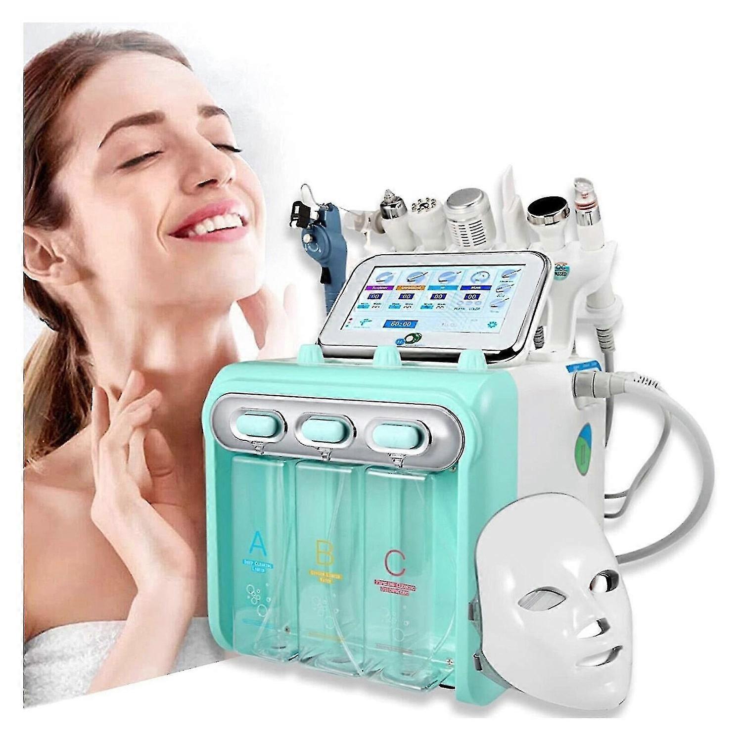 8 in 1ラジオ周波数小さなバブル美容マシンで肌の若返りと洗顔が可能