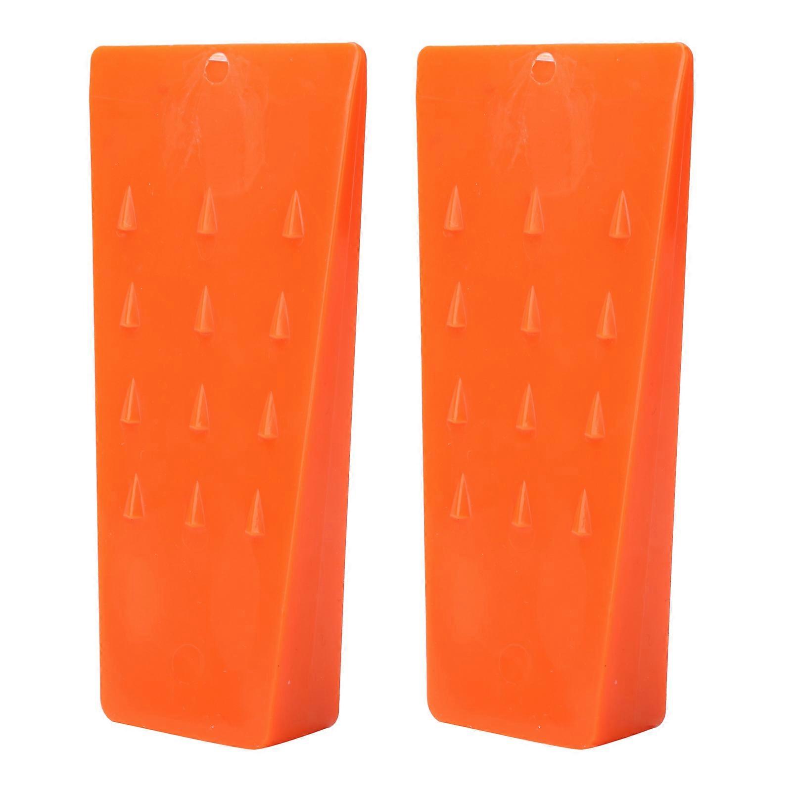 2PCS Plastic Felling Wedges Tree Cutting Wedges Chain Saw Supplies Accessories Logging Tools NO.8006