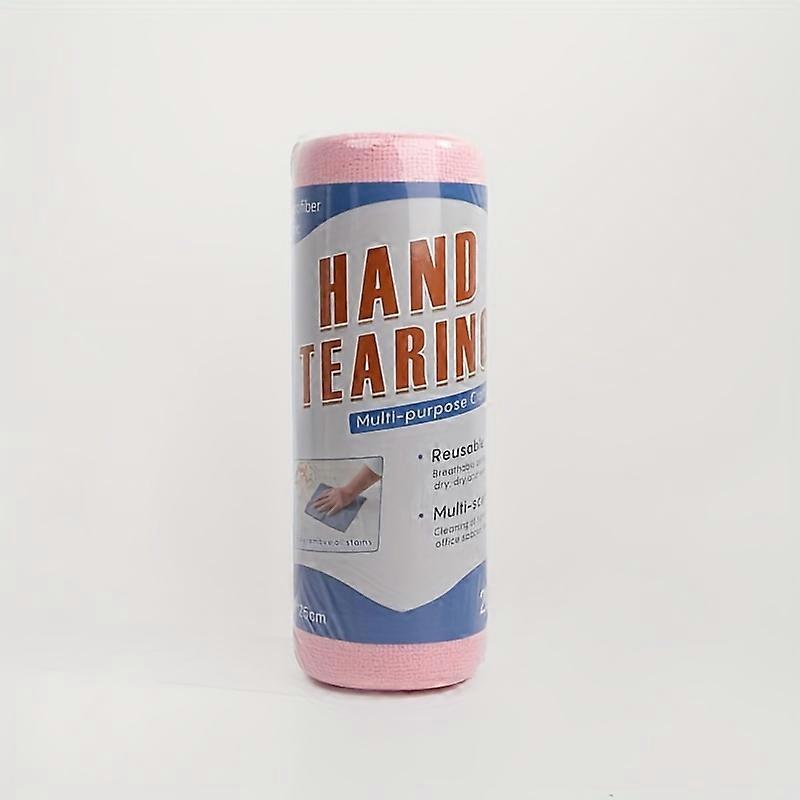 Eco-Friendly Microfiber Towel Roll - 20 Reusable Sheets For Kitchen & Home Cleaning, Fits Paper Towel Holder