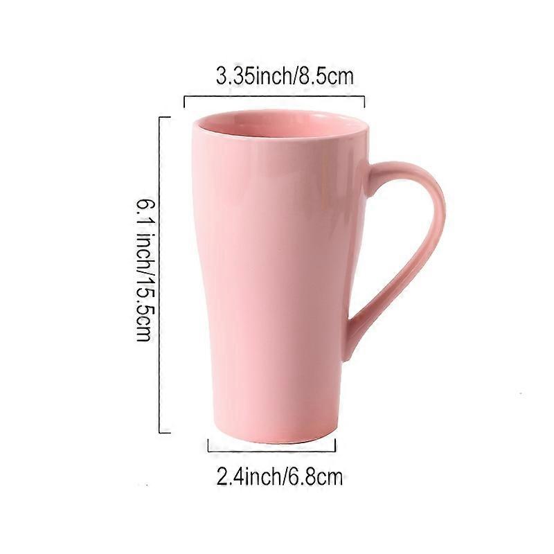 1pc/1 Set, Tea Mug With Infuser, Large Ceramic Coffee Mug With 2 Lids, Simple Classic Coffee Cups, Water Cups, Summer Winter Drinkware, Gifts