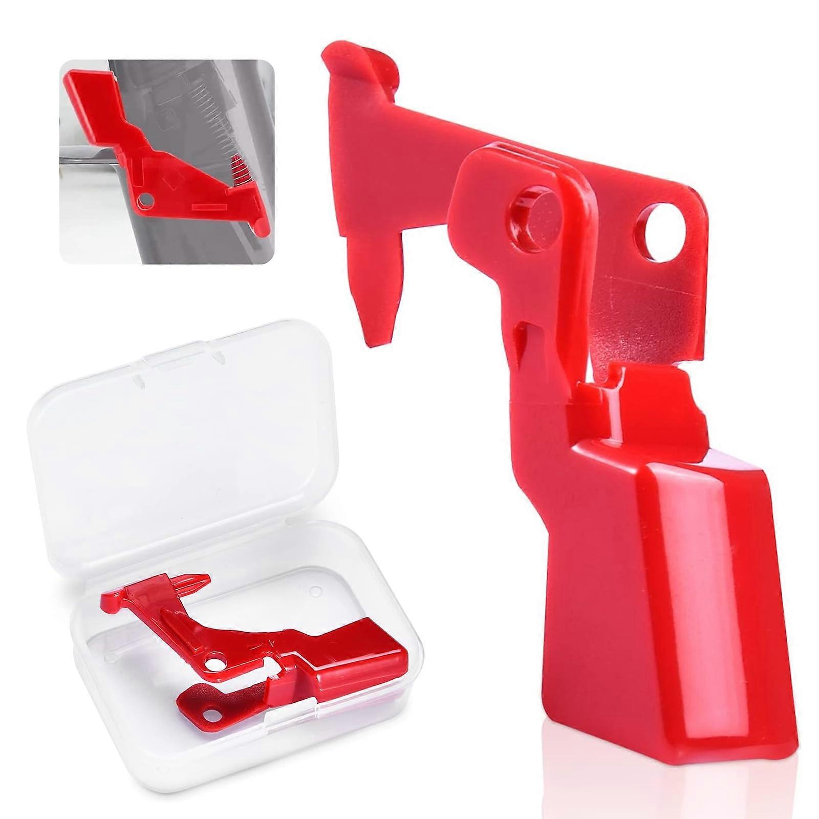 1pcs vacuum cleaner switch lock - red