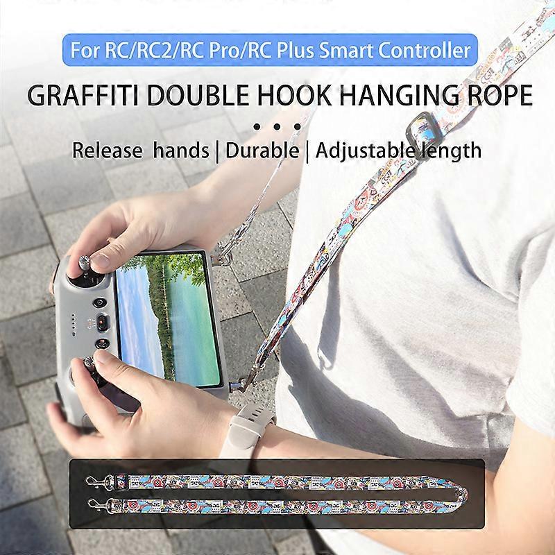 Drone Remote Control Lanyard Decompression Strap for DJI RC/RC2/RC PrO/RC Plus