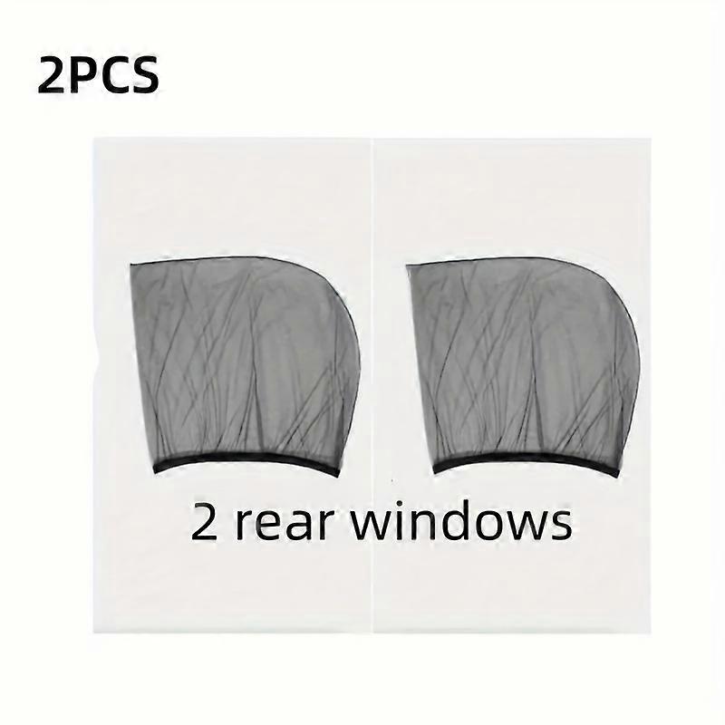 Car Anti-mosquito Screen Window Car Window Anti-mosquito Net Sunshade Curtain Universal Sunscreen Sedan Window Screen Net Car Mosquito Net Car