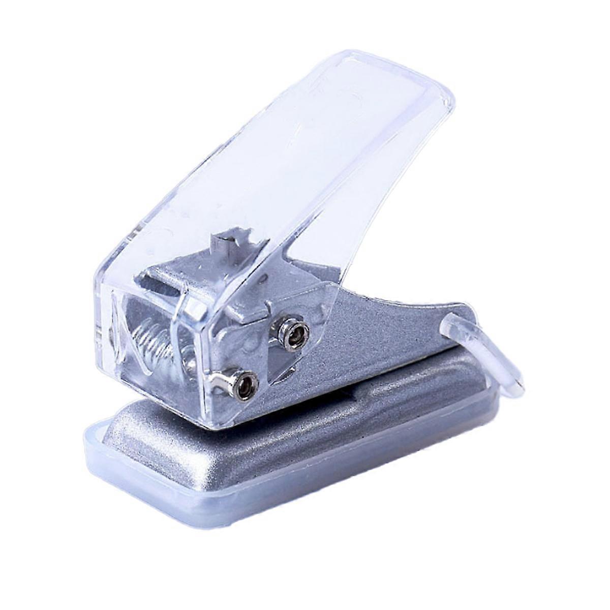 Mini Single Hole Puncher Punch Easily Press for Cardboard Scrapbook Durable Functional
