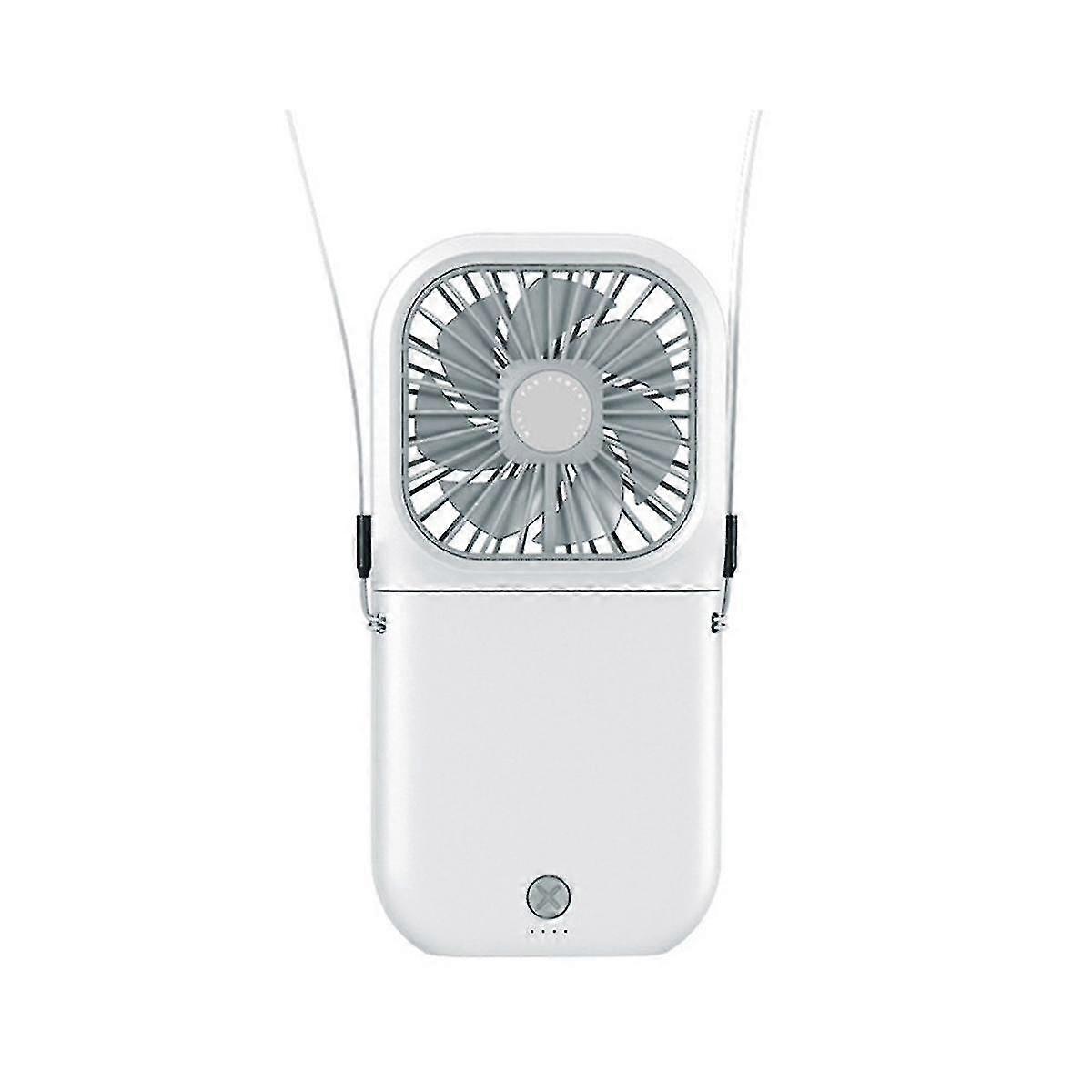 Folding Fan Usb Multi-function Charging Treasure Mobile Phone Bracket Hanging Neck Handheld Mini Desktop Small Fan