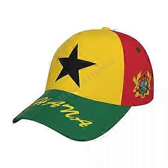 Unisex Ghana Flag Cool Ghanaian Adult Baseball Cap Patriotic Hat for Baseball Soccer Fans Men Women (CC-119)