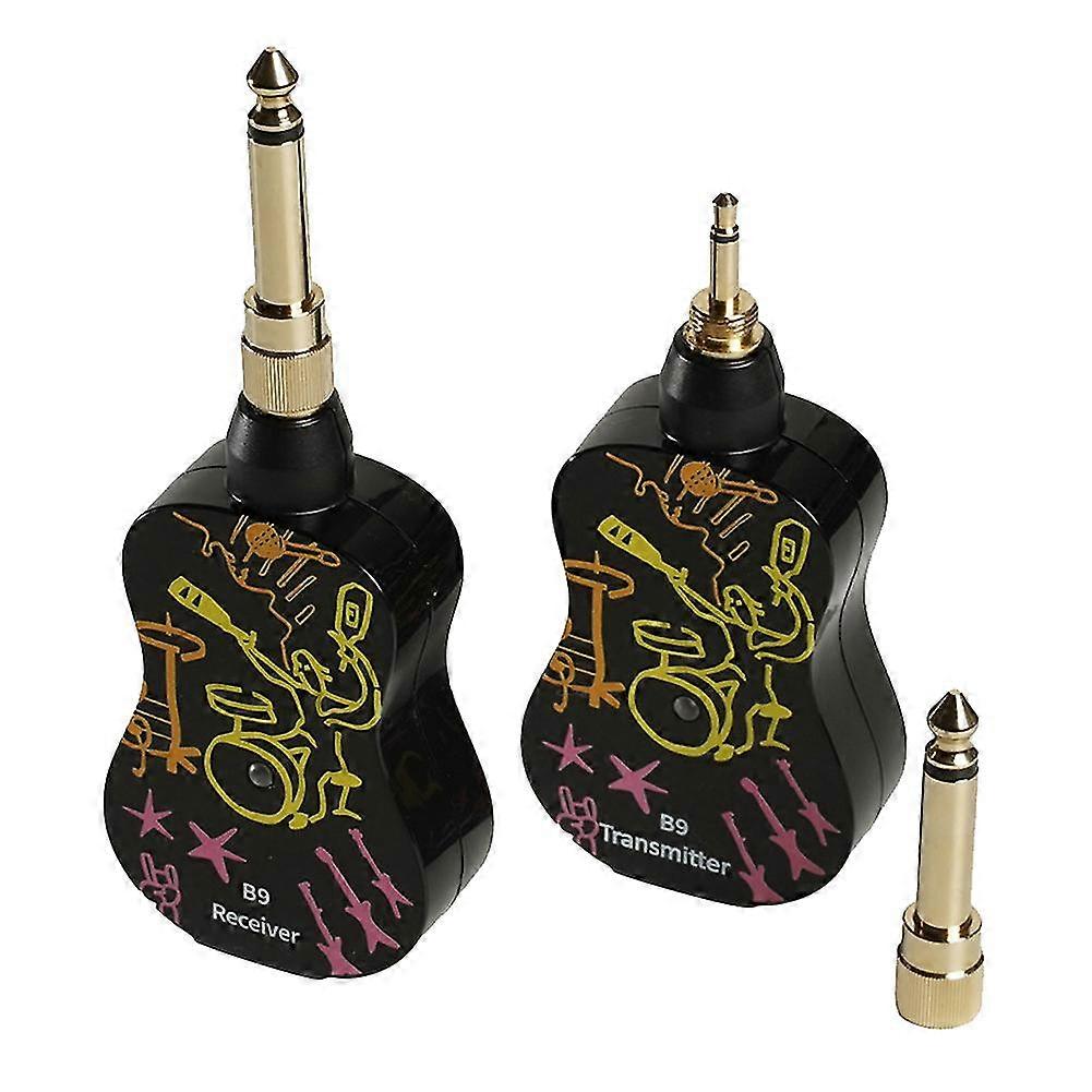 Trådlöst gitarrsystem Gitarrsändare Mottagare Skyddsfodral för elgitarrbasdelar