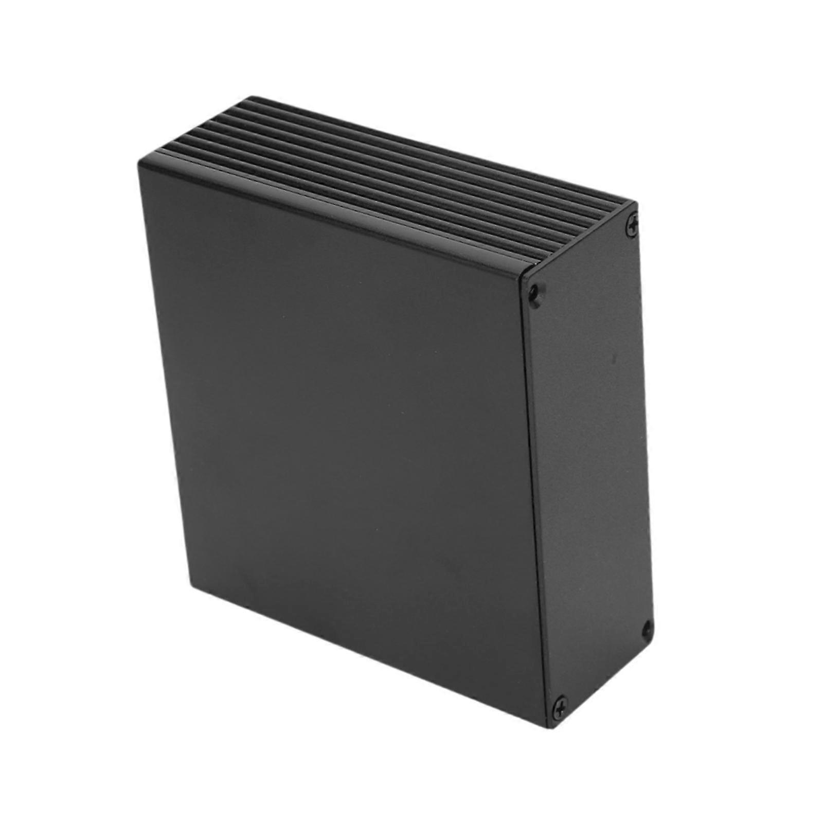 Junction Box Amplifier Enclosure Dustproof Storage Case Aluminum Cooling Box