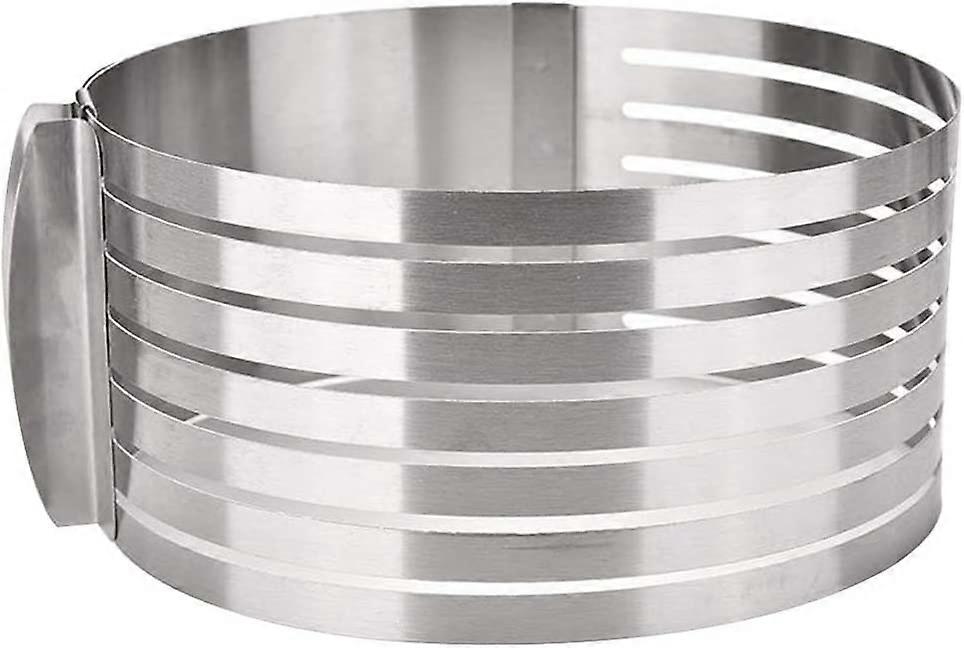 Mousse Cake Slicer, Layer Cake Slicer, Stainless Steel Adjustable Cake Cutter Set, Ideal for Creating and Decorating Cakes