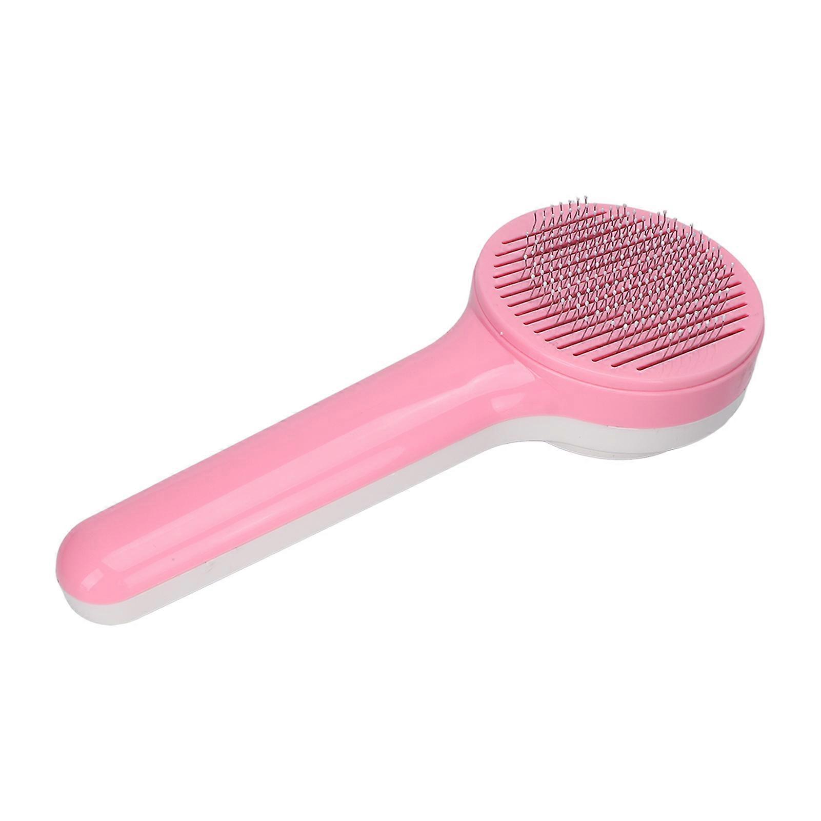 Dog Slicker Comb Pet Self Cleaning Slicker Brush with Comfortable Handle for Dogs Cats Rabbits