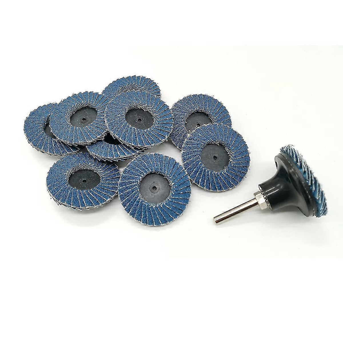 10pcs, 2 polegadas disco de areia de 50mm, corindo de zircônio Mini persianas Mini Blinds disco de torque