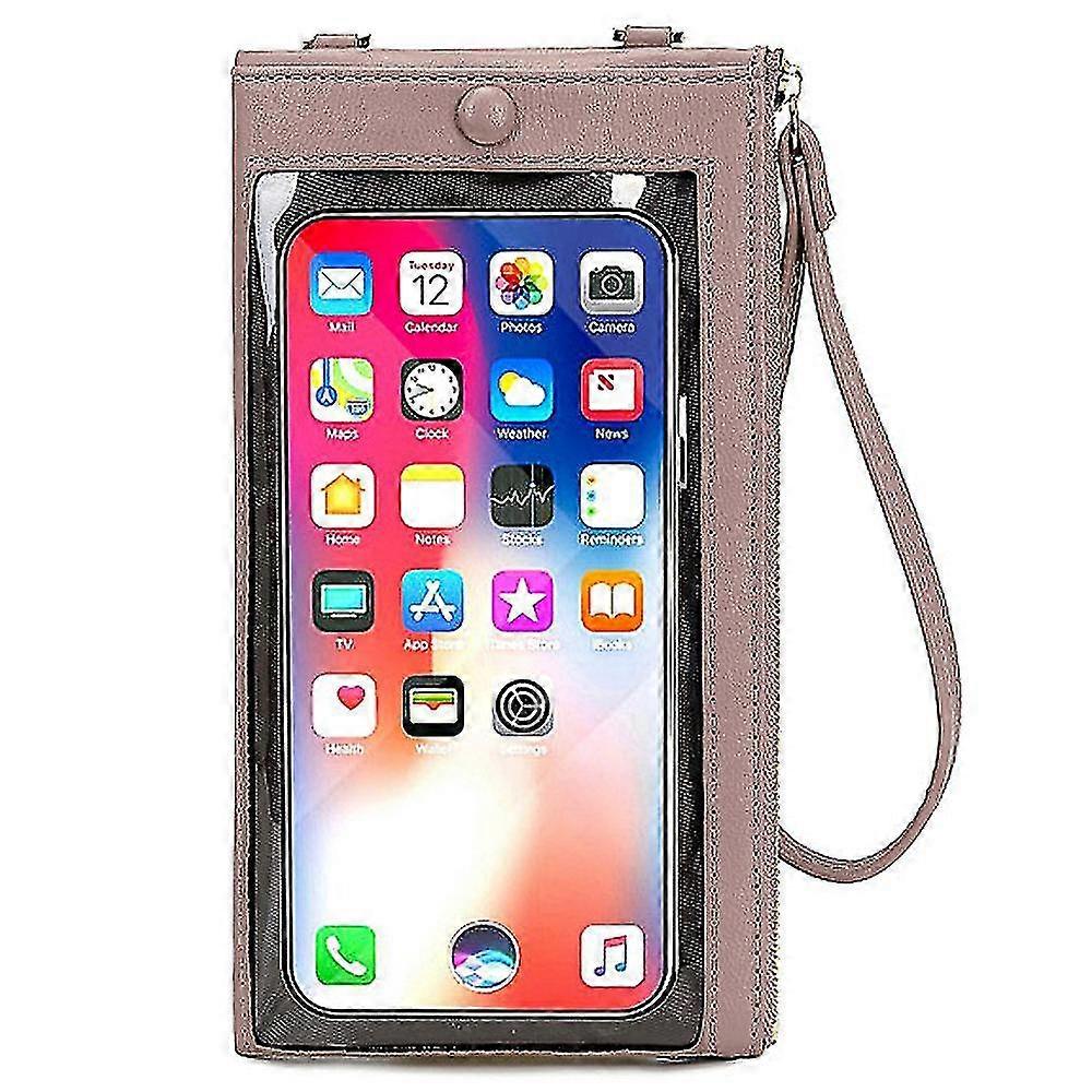 Crossbody Phone Purse Touch Screen Shoulder Pouch Wristlets Clutch