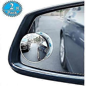 Car Blind Spot Mirror-waterproof 360 Swivel Convex Mirror For Gm - 2 Pack