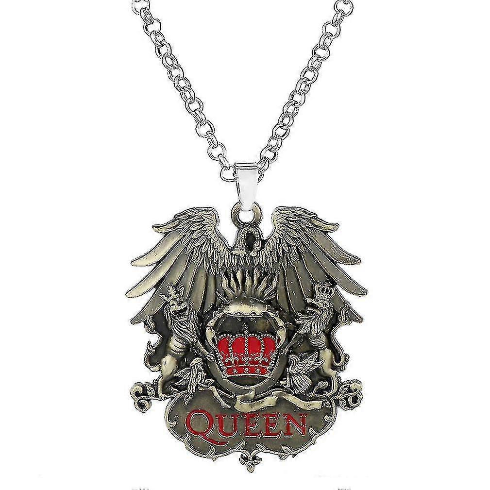 Colgante de collar queen de banda de rock