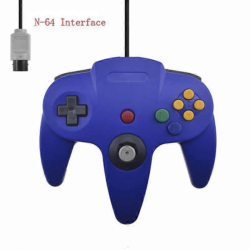 New Wired Controller Joystick Compatible With Nintendo 64 N64 Video Game Console
