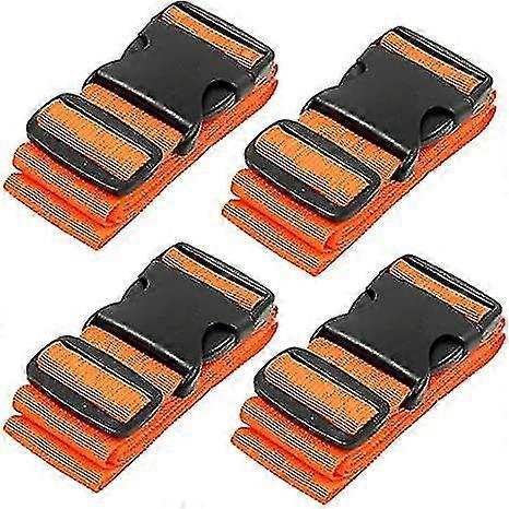 4 Packaging Suitcase Straps Travel Belts Accessories