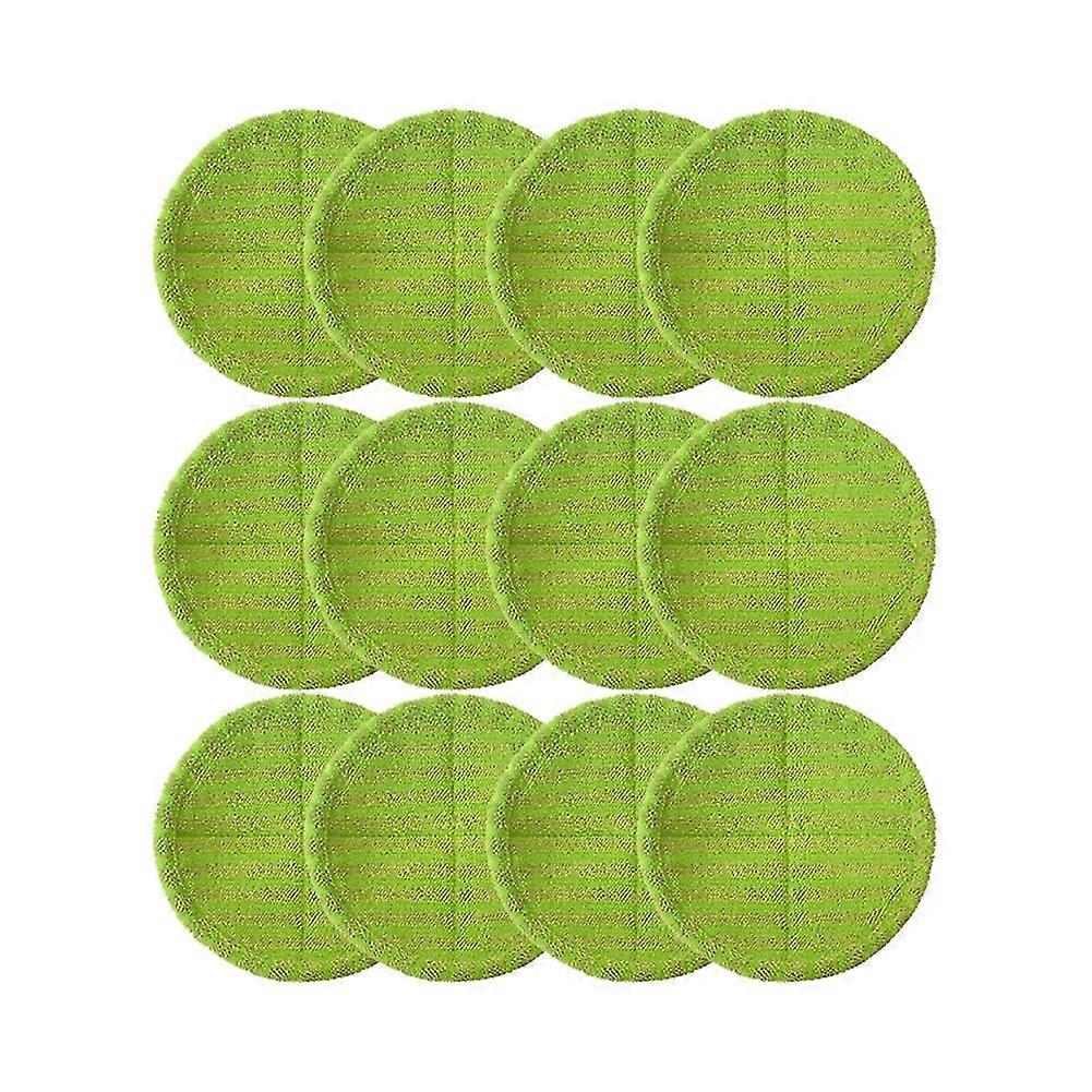 12 Pcs Replacement Pad For Cordless Electric Rotary Mop Sweeper Wireless Electric Rotary Mop Replace