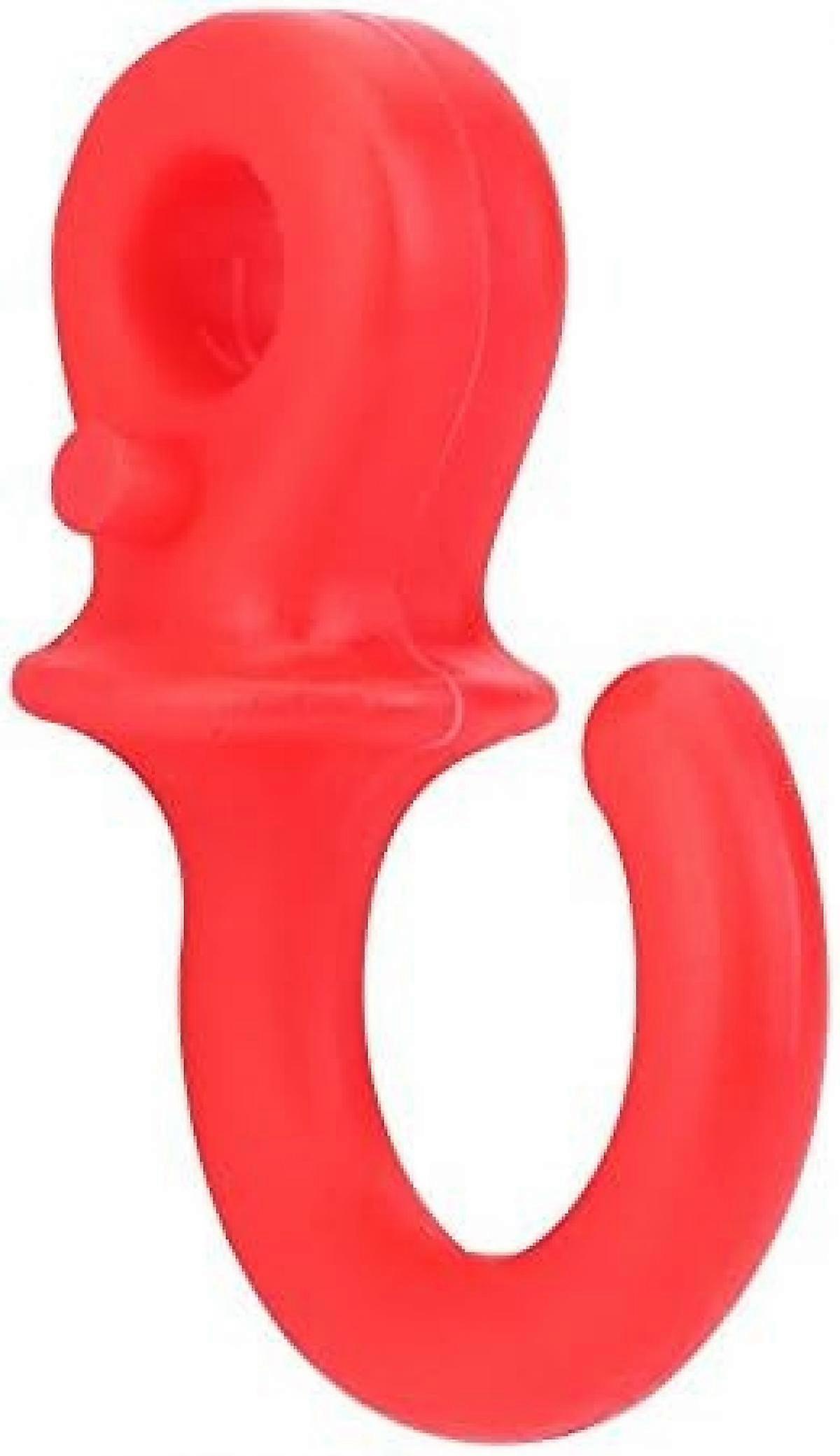 Bow String Silencers 4Pcs Tail Silencers, Rubber Archery String Stabilizer for Compound Bow String Stabilizer Vibration Damper Shock Absorber