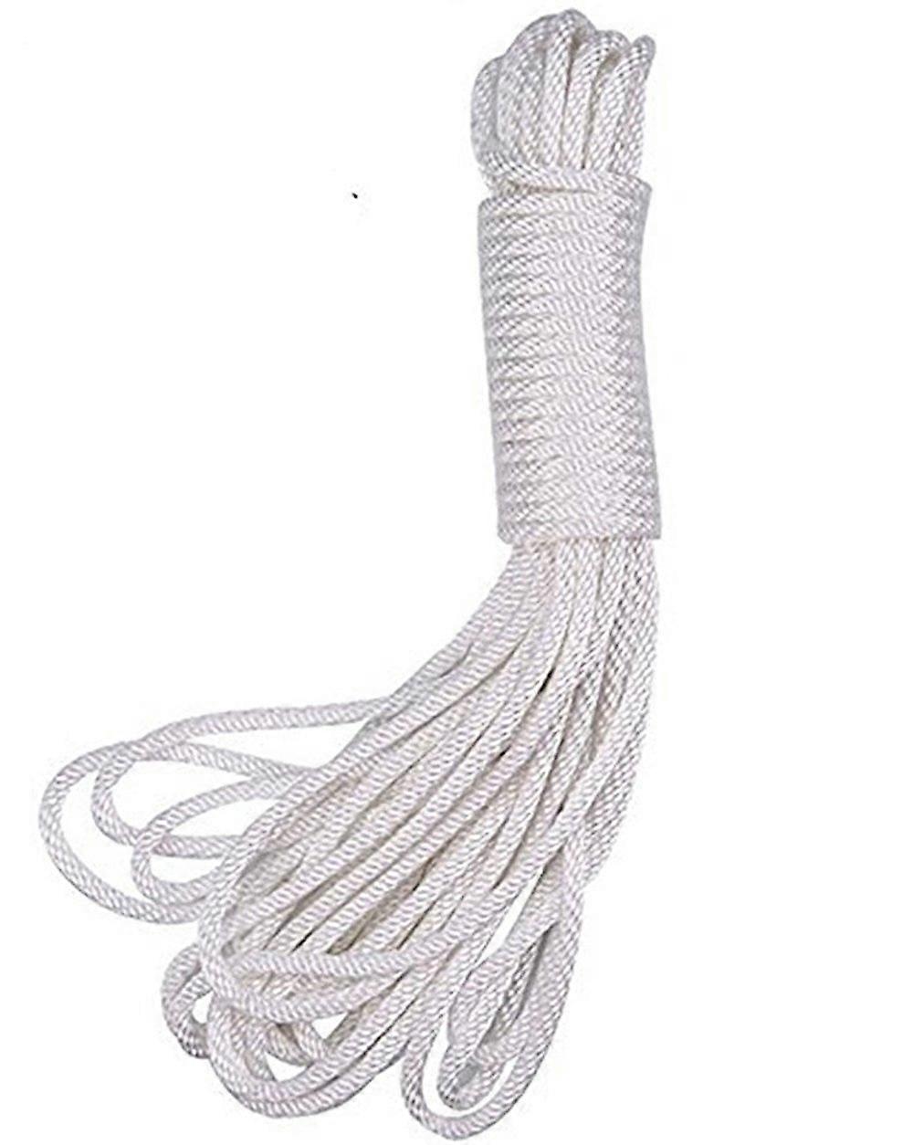 100Meters 4mm Picture Hanging Cord Wire Nylon Parachute Cord (White)