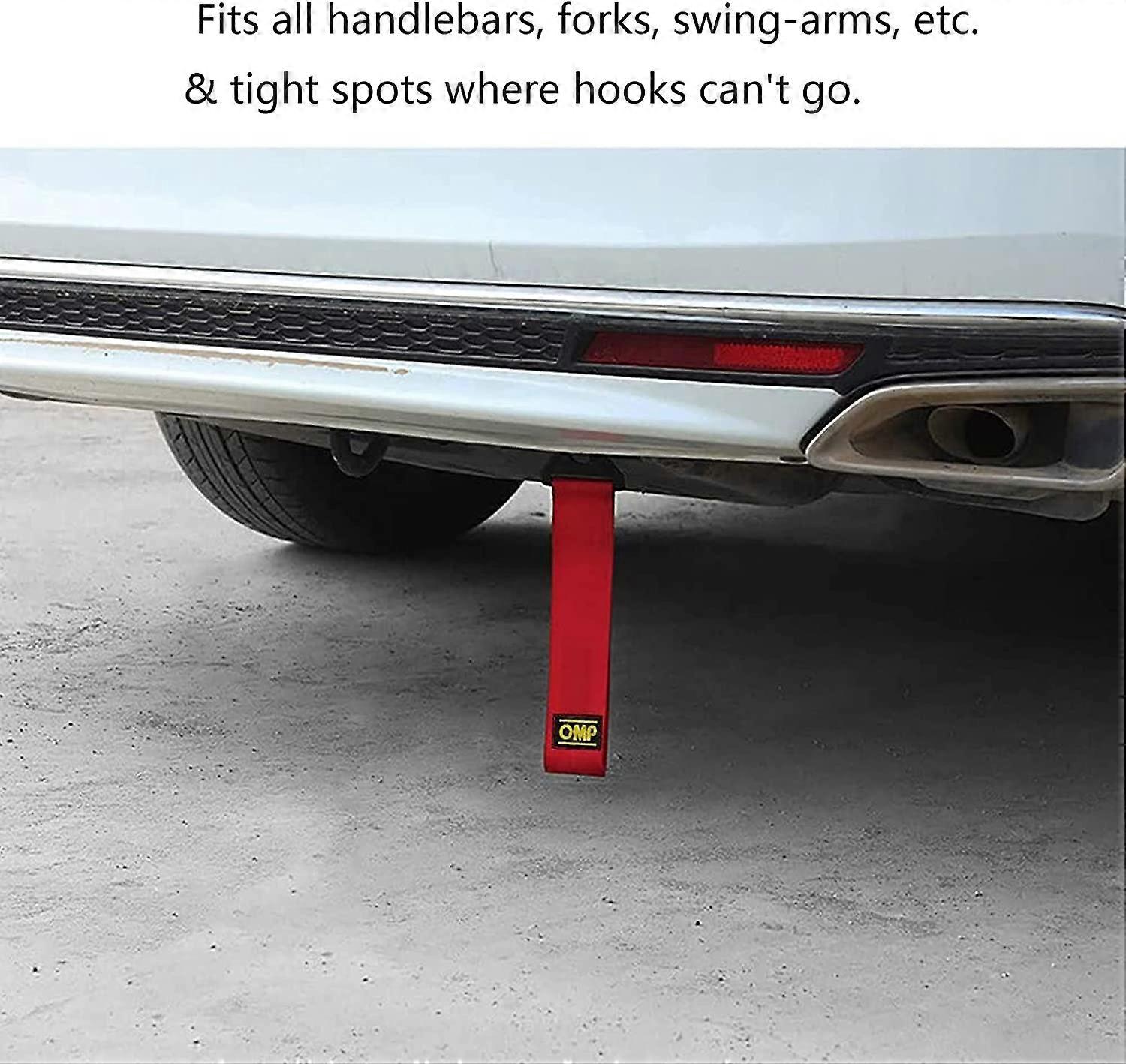 2 Pieces Nylon Tow Ropes, Racing Car Tow Strap, Sports Tow Strap, for ...