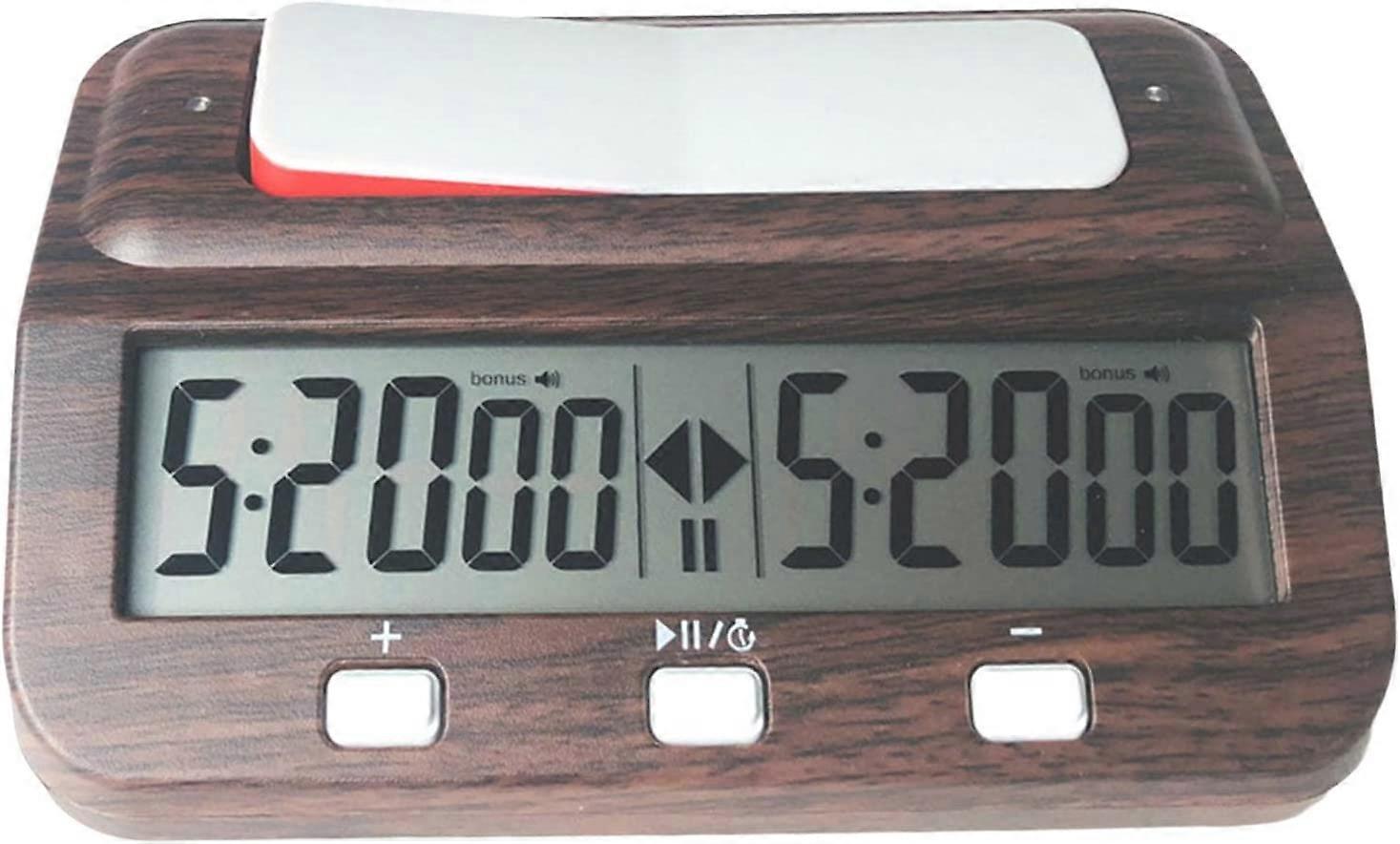 rofessional Chess Clock Compact Reward Function Analogue Chess Clock Alarm Function Game Timer for Player Game Board Game Chess