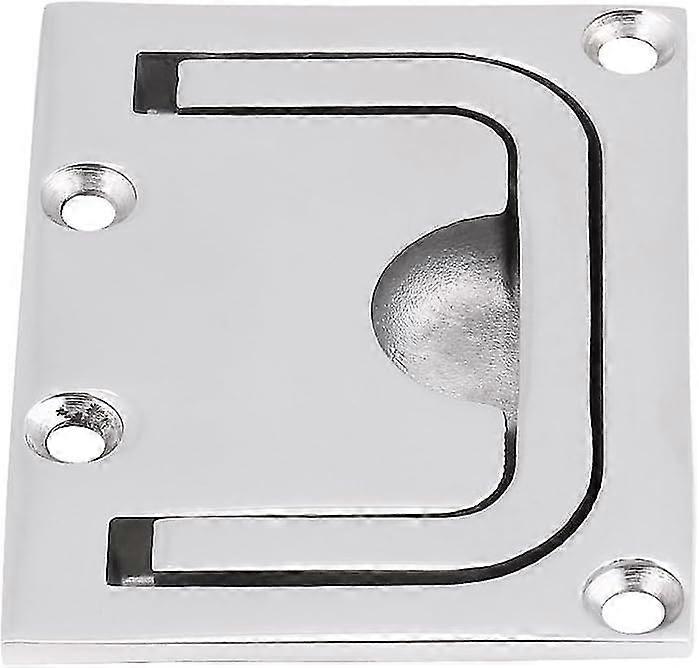 Boat Flush Hatch Locker Stainless Steel Boat Recessed Hatch Pull Handle Cabinet Lift Pull Handle For Marine Yacht Other Transport