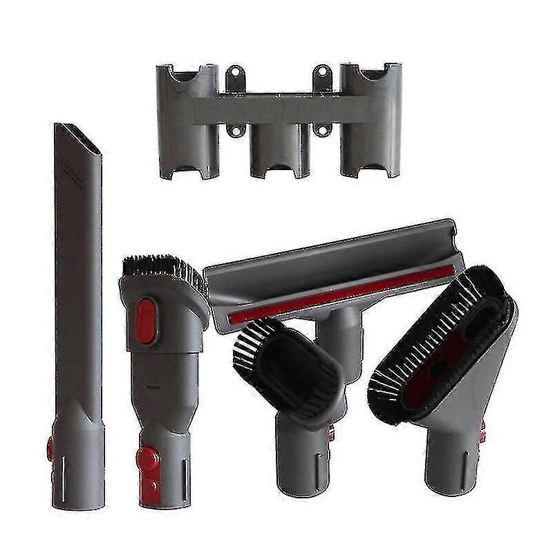 For Dyson V7 V8 V10 V11 Sv10 Sv11 Vacuum Cleaner Brush Nozzle Suction Head Brush Holder Part 6pcs