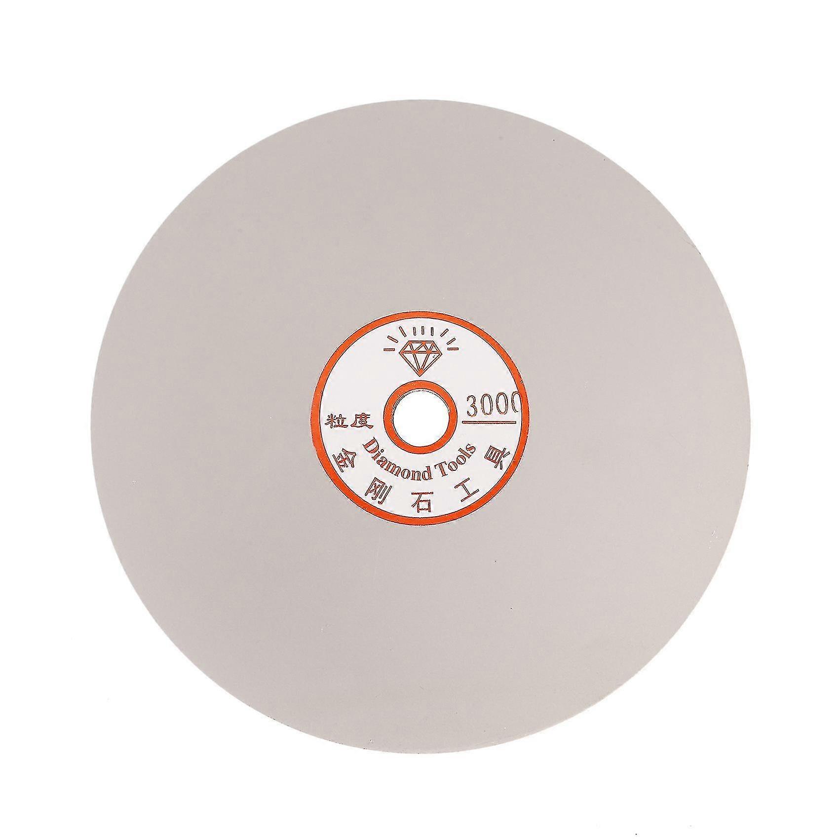 Disco de polimento de joias com revestimento de diamante de 6 polegadas e grão 3000