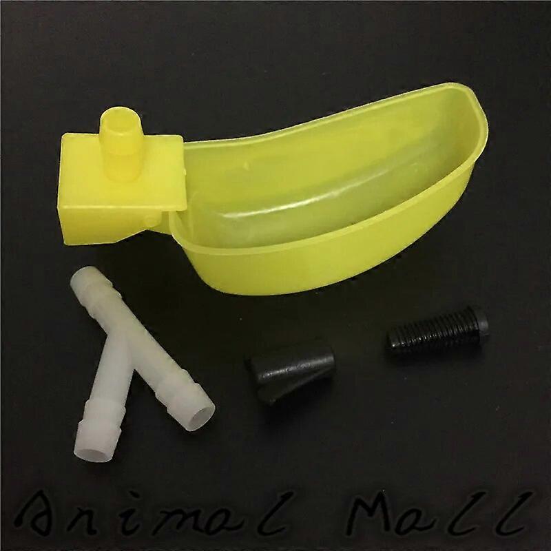 2 Sets Large Waterfowl Cup Quail Drinker Poultry Water Bowl Feeding Suitable for a Variety of Birds Patented